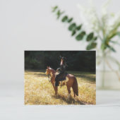 信仰とカウボーイ葉書 ポストカード (スタンド正面)