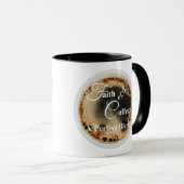 信仰とコーヒー マグカップ (正面右)