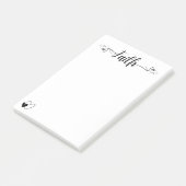 信仰とハート ポストイット (アングル)