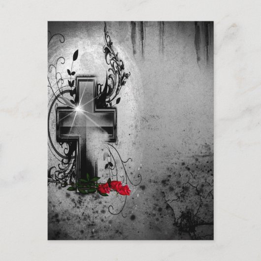 信仰とバラゴシック ポストカード (正面)