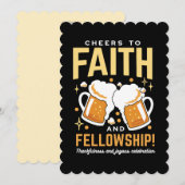 信仰と交友の乾杯 - オクトーバーフェスト シーズンカード (正面/裏面)