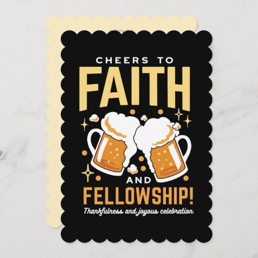 信仰と交友の喜び - オクトーバーフェスト シーズンカード (正面/裏面)