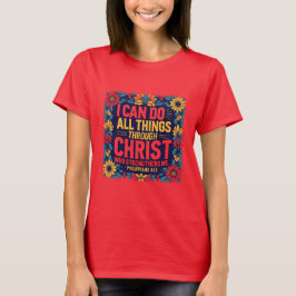 信仰と力 女性用Tシャツ Tシャツ