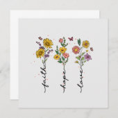 信仰と希望の愛 (正面/裏面)