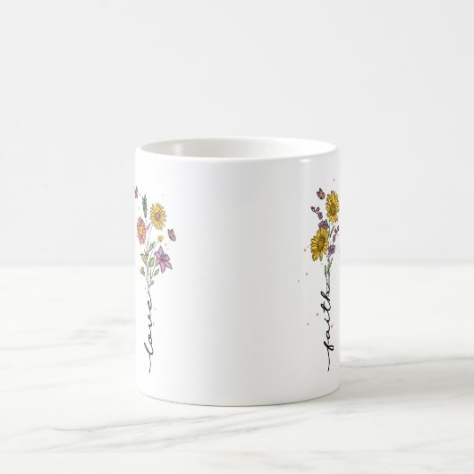 信仰と希望の愛 コーヒーマグカップ (中央)