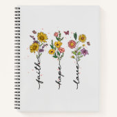 信仰と希望の愛 ノートブック (正面)