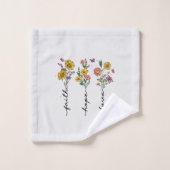 信仰と希望の愛 バスタオルセット (ウォッシュタオル)