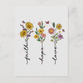 信仰と希望の愛 ポストカード (正面)