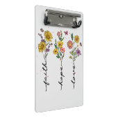 信仰と希望の愛 ミニクリップボード (アングル)