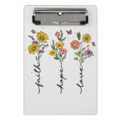 信仰と希望の愛 ミニクリップボード (正面)