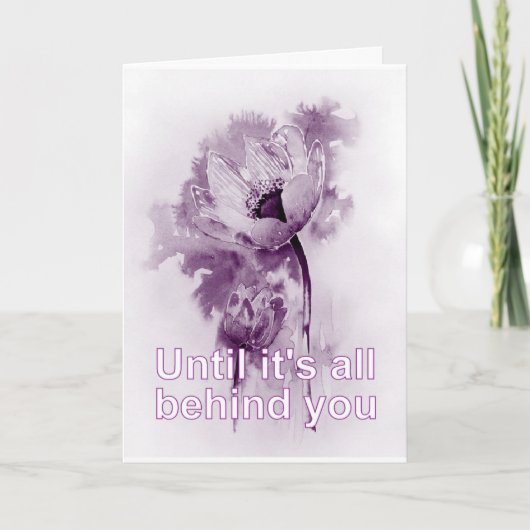 信仰と希望はあなたの後ろにある カード (正面)