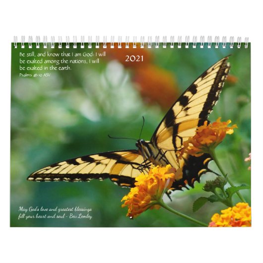 信仰と彼のインスピレーションカレンダー カレンダー (カバー)