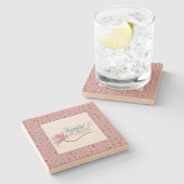 信仰と恐れを知らないタイポグラフィデザイン装飾用クッション ストーンコースター (横)