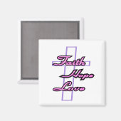 信仰と愛の磁石 マグネット (正面/裏面)