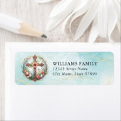 信仰と感動的差出人住所ラベル ラベル (インサイチュ)