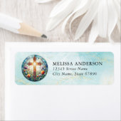 信仰と感動的差出人住所ラベル ラベル (インサイチュ)