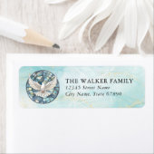 信仰と感動的差出人住所ラベル ラベル (インサイチュ)