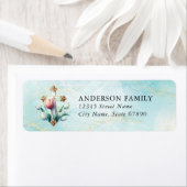 信仰と感動的差出人住所ラベル ラベル (インサイチュ)