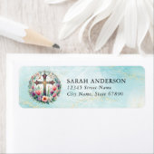 信仰と感動的差出人住所ラベル ラベル (インサイチュ)