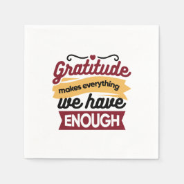 信仰と感謝のアートワーク – クリスチャンを元気にする スタンダードカクテルナプキン