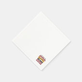 信仰と感謝のアートワーク – クリスチャンを元気にする スタンダードカクテルナプキン (角)