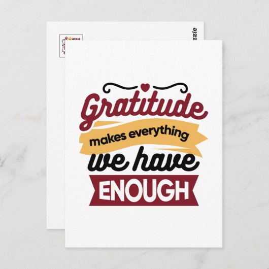 信仰と感謝のアートワーク – クリスチャンを元気にする ポストカード (正面/裏面)