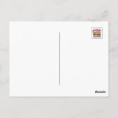 信仰と感謝のアート作品 - 励ましのクリスチャン ポストカード (裏面)