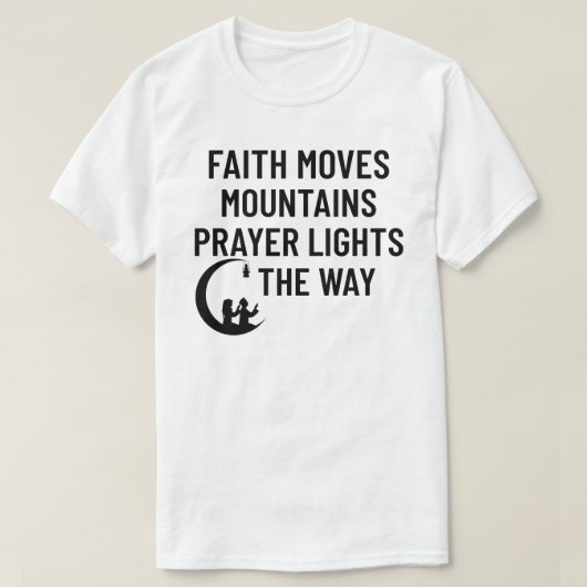 信仰と祈りの言葉クート Tシャツ (デザイン正面)