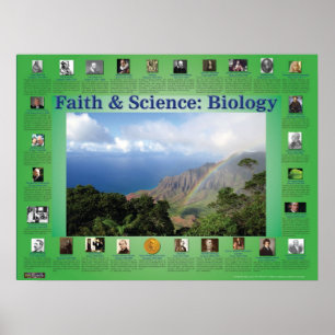 信仰と科学:生物学 ポスター