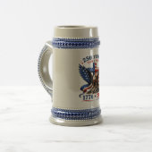 信仰と自由の250年 ビールジョッキ (正面左)