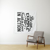 信仰と行動愛の例である タペストリー (インサイチュ(横))