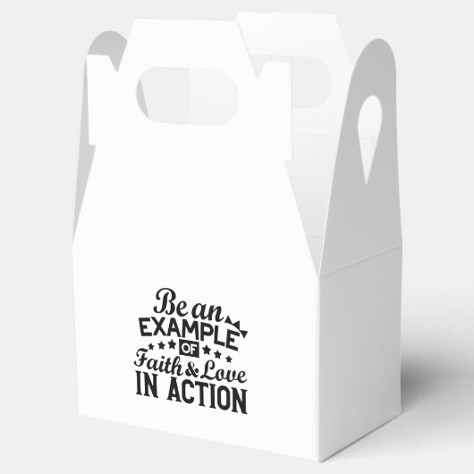 信仰と行動愛の例である フェイバーボックス (オープン)