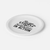 信仰と行動愛の例である ペーパープレート (アングル)