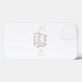 信仰によって歩き Case-Mate iPhoneケース (裏面 (横))