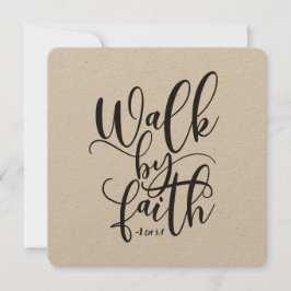 信仰によって歩く2コリント5:7