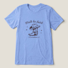 信仰によって歩く トライブレンドＴシャツ