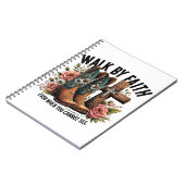 信仰によって歩く ノートブック (左側)