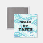 信仰によって歩く マグネット (正面/裏面)