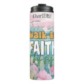 信仰によって歩く、見えない タンブラー (正面)