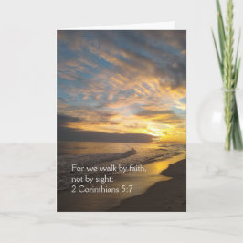 信仰によって歩むカード カード