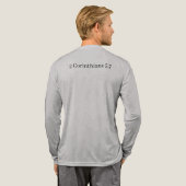 信仰によって歩む – クリスチャン向けTシャツ トライブレンドTシャツ (背面全体)