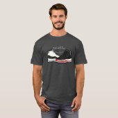 信仰によって歩め - キリスト教 Tシャツ (正面フル)