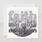 信仰によって生きる カード (正面)