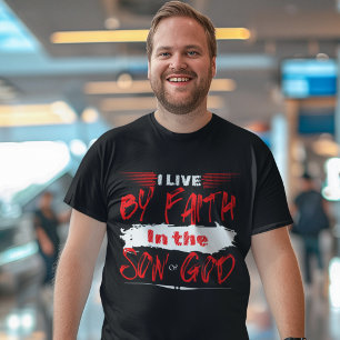 信仰によって生きる - 祈り 聖霊 キリスト Tシャツ