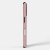 信仰にインスパイアされたミニマリストピンク Case-Mate iPhoneケース (裏面 / 右)