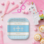 信仰に基づくキリスト教の洗礼紙プレート ペーパープレート (パーティー)