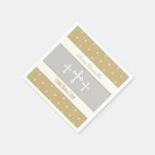 信仰に基づくキリスト教確認紙ナプキンス スタンダードカクテルナプキン (角)