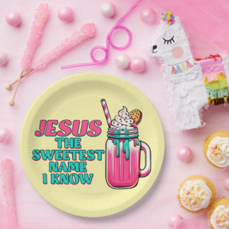 信仰に基づくパーティープレート ペーパープレート