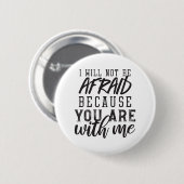 信仰に基づく思い出：主への信頼 缶バッジ (正面&裏面)