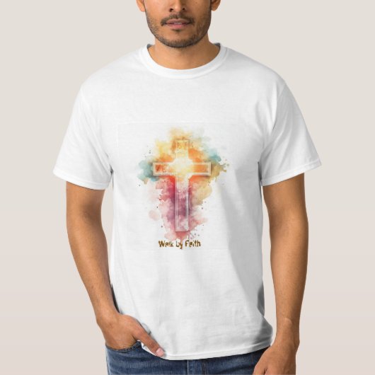 信仰に従って歩む Tシャツ (正面)